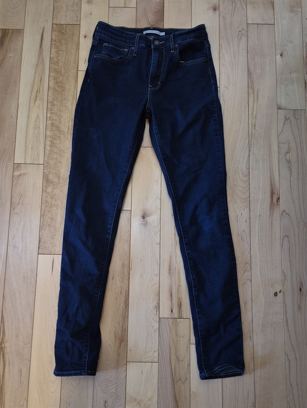 Levi's 721 Women's Size 27 High Rise Skinny Dark Blue Jeans